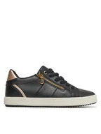 Sneakersy damskie - Geox Sneakersy D Blomiee D366HE 054AJ C9258 Czarny - miniaturka - grafika 1