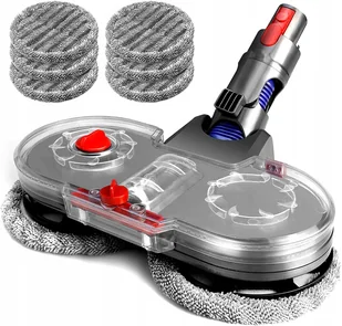 Szczotka Turbo Głowica Mopująca Mop Odkurzacz Dyson V7 V8 V10 V11 V15 - Akcesoria do odkurzaczy - miniaturka - grafika 1