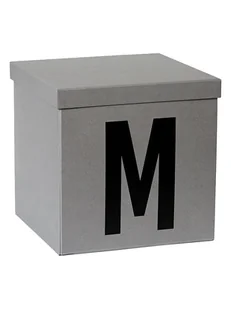 STORE IT Skrzynia "M" w kolorze szarym do przechowywania - 30 x 30 x 30 cm - Pudła i pojemniki do przechowywania - miniaturka - grafika 1