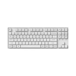 Keychron K8 Pro QMK/VIA Bezprzewodowa Biała Mechaniczna Białe LED Red Keychron Hot-swap - Klawiatury - miniaturka - grafika 1