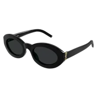 Okulary przeciwsłoneczne - Okulary przeciwsłoneczne Saint Laurent SL M136 001 - miniaturka - grafika 1
