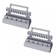 Pokrowce na grilla - Grill, prasa do grilla, ręczne przybory do grillowania, praktyczne, odpowiednie do grillowania szaszłyków, 2 sztuki - miniaturka - grafika 1