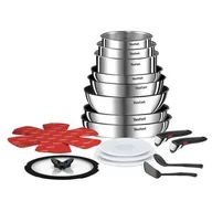 Zestawy garnków i patelni - Zestaw Patelni i Garnków TEFAL Emotion L897SJ04 (20 elementów) - miniaturka - grafika 1