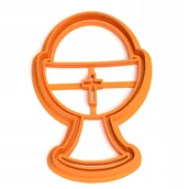 Formy do ciast - Foremka ciastek Kielich Komunia Wykrawacz - miniaturka - grafika 1