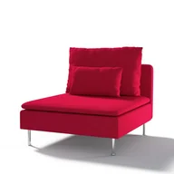 Pokrowce na meble - Dekoria pl pl Pokrowiec na moduł Söderhamn 1-osobowy czerwony 93 x 99 x 83 cm Etna 1007-705-60 - miniaturka - grafika 1