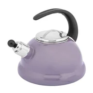 Czajniki na gaz - Czajnik emaliowany Izydor baryłka 2,5 l wrzosowy - miniaturka - grafika 1