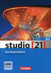 Studio 21 A2 Das Deutschbuch + DVD Cornelsen - Pozostałe języki obce - miniaturka - grafika 1