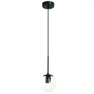 Lampy sufitowe - Orlicki Design Lampa wisząca Bao nero I claro - miniaturka - grafika 1