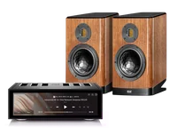 Zestawy stereo - Rose RS520 (czarny) + Vela BS404.2 (orzech) - miniaturka - grafika 1