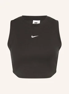 Nike Krótki Top Sportswear Essential schwarz - Koszulki i topy damskie - miniaturka - grafika 1