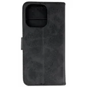 Etui i futerały do telefonów - Etui HURTEL Leather Book do Apple iPhone 16 Pro Max Czarny - miniaturka - grafika 1