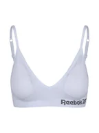 Koszulki sportowe damskie - Reebok Biustonosz sportowy "Justine" w kolorze białym - miniaturka - grafika 1