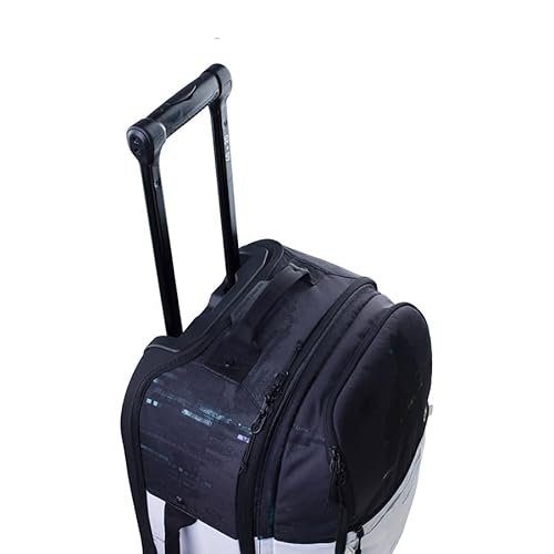 EVOC TERMINAL BAG 40+20l Torba podróżna na kółkach, torba podróżna z dołączonym plecakiem (teleskopowa rączka, rozmiar bagażu podręcznego, stabilna konstrukcja dna z EVA), wielokolorowa