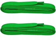 Akcesoria obuwnicze - ZIELONE Sznurowadła SZEROKIE 7 mm SPORTOWE Płaskie 0,7 cm Sznurówki 160 cm - miniaturka - grafika 1