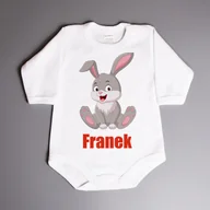 Body dla niemowląt - Zajączek wielkanocny - body wielkanocne - miniaturka - grafika 1