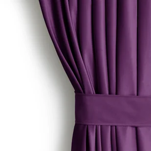 Zasłona RESTILO Velvet, śliwkowa, 140x270 cm - Zasłony - miniaturka - grafika 1