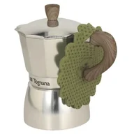 Zaparzacze i kawiarki - TOGNANA Kawiarka TOGNANA Natural Taste 3 TZ Srebrny - miniaturka - grafika 1