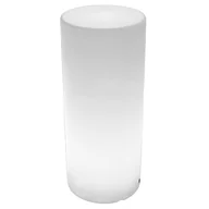 Lampy ogrodowe - Lampa zewnętrzna słupek Tube ES-DC031 LED 5W RGBW IP65 biała - miniaturka - grafika 1