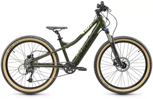 s'cool s'cool e-troX Race 26 9-S Dzieci, oliwkowy 36cm (26") 2022 Rowery dla dzieci i młodzieży 8242 - Rowery elektryczne - miniaturka - grafika 1