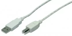 Goobay Kabel USB 2.0 [1x Złącze męskie USB 2.0 A 1x Złącze męskie USB 2.0 B] 1.80 m szary - Kable USB - miniaturka - grafika 2