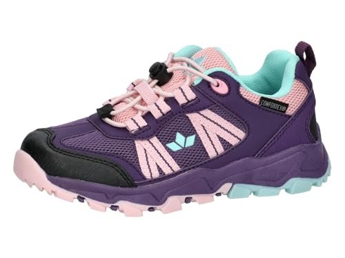 Lico Mancos dziecięce buty trekkingowe uniseks, Fioletowy, różowy, turkusowy, 36 EU
