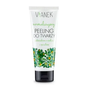 Vianek Zielony - Normalizujący peeling do twarzy 5902249010435 - Peelingi i scruby do twarzy - miniaturka - grafika 1