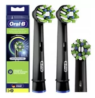 Końcówki do szczoteczek elektrycznych - Końcówki do szczoteczki Oral-B Cross Action EB50BK czarne - miniaturka - grafika 1