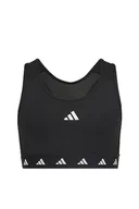 Biustonosze - adidas G TF Power Bra Biustonosz sportowy, biały/czarny, 12 lat Dziewczyna, biały/czarny, 12 lat - miniaturka - grafika 1