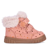Buty dla dziewczynek - Botki Lasocki Kids BEAUTY CI12-BEAUTY-02 Pomarańczowy - miniaturka - grafika 1