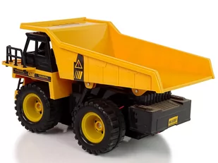 Wywrotka Budowa 2.4G R/C Żółta 1:12 Dźwięk - Zabawki zdalnie sterowane - miniaturka - grafika 3