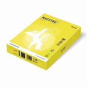 Papier do drukarek - Papier ksero kolor A3/80 Maestro pastel żółty - miniaturka - grafika 1