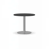 Stoły i stoliki do biura - B2B Partner Stolik konferencyjny Zeus II, szara noga, blat antracyt 423247 - miniaturka - grafika 1