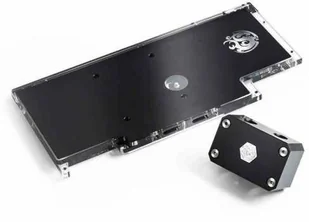 BitsPower X-TEND ASUS ROG Strix RTX 3090 Aktive Backplate ARGB - czarny - Chłodzenie wodne - miniaturka - grafika 1