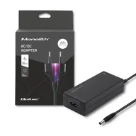 Zasilacze do laptopów - Qoltec Zasilacz do laptopa Zasilacz desktopowy 60W | 12V | 5A | 5.5 2.1 |+kabel zasilajcy 1_794100 - miniaturka - grafika 1
