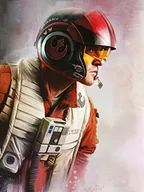 Obrazy i zdjęcia na płótnie - Pyramid Posters Star Wars: The Last Jedi (Poe Paint) - obraz na płótnie 60x80 WDC100202 - miniaturka - grafika 1