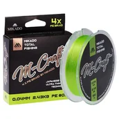 Żyłki wędkarskie - Plecionka MIKADO M-Craft Braid 0.06 mm / 150 m Jasnozielony - miniaturka - grafika 1