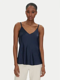 Rinascimento Top CFC0122601003 Granatowy Regular Fit - Koszulki i topy damskie - miniaturka - grafika 1