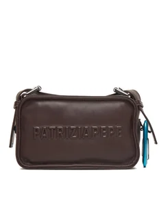 Patrizia Pepe Torebka 2B0153/L113-B856 Brązowy - Torebki damskie - miniaturka - grafika 1