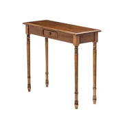 Konsole i sekretarzyki - Dekoria Dekoria Konsola Charlie 90cm 90x35x80cm 006-232 - miniaturka - grafika 1