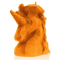 Świece - Świeca Unicorn Low-Poly Orange - miniaturka - grafika 1