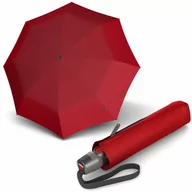 Parasole - KNIRPS T.200 RED - elegancki damski parasol w pełni automatyczny - miniaturka - grafika 1