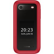 Telefony komórkowe - Nokia 2660 48MB/128MB Dual Sim Czerwony - miniaturka - grafika 1