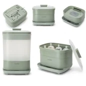 Podgrzewacze butelek i sterylizatory - Nuvita SteriDry, Parowy sterylizator i suszarka do butelek i smoczków - miniaturka - grafika 1