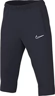 Spodnie męskie - Nike Spodnie męskie 3/4 Knit Soccer Pants M Nk Df Acd23 3/4 Pant Kp, obsydian/obsydian/biały, DR1365-451, XL - miniaturka - grafika 1