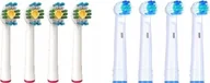 Końcówki do szczoteczek elektrycznych - Końcówka 8 sztuk KOŃCÓWKI do SZCZOTECZKI ORAL B BRAUN KUP! - miniaturka - grafika 1