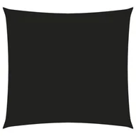 Parasole ogrodowe - vidaXL Kwadratowy żagiel ogrodowy, tkanina Oxford, 5x5 m, czarny 135746 - miniaturka - grafika 1