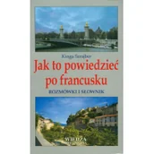 Książki do nauki języka francuskiego - Wiedza Powszechna Szrajber Kinga Jak to powiedzieć po francusku Rozmówki i słownik - miniaturka - grafika 1