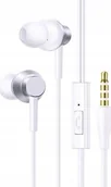 Słuchawki - Baseus Encok HZ11 Wired Earphones Moon White - miniaturka - grafika 1