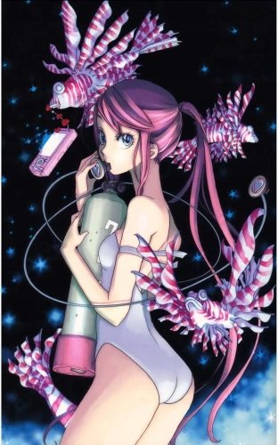 Plakat Anime Manga Amanchu! AMCHU_002 A2 (custom)