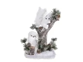 Ozdoby bożonarodzeniowe - Dekoracja stojąca Śnieżne Leśne Zwierzątka- 1 szt. - miniaturka - grafika 1